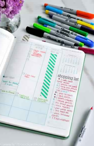 Verwonderlijk Organized Charm: 5 Ways to Make Your Planner Pretty! GJ-74