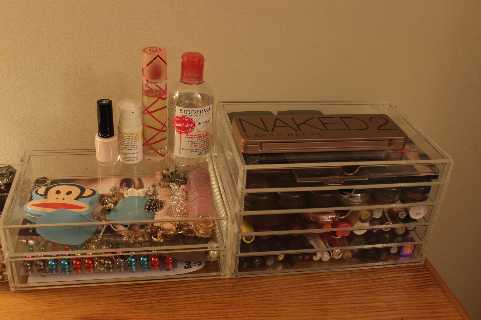 Belle Eve My Makeup & Storage collection! (Muji containers)