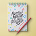 موك أب نوت بوك | Psd Ringed Notepad Mockup