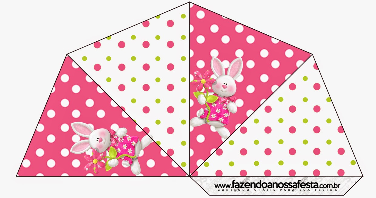 Pascua en Rosa: Imprimibles Gratis para Fiestas. Para conos = cucuruchos.