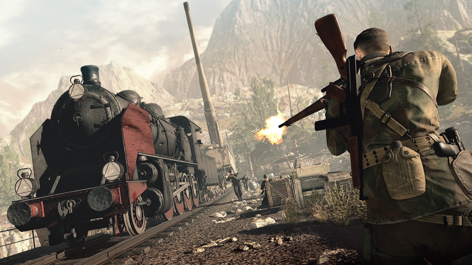 Sniper Elite 4, Rebellion, PC, PS4, Xbox One, симулятор снайпера, шутер, экшен, стелс