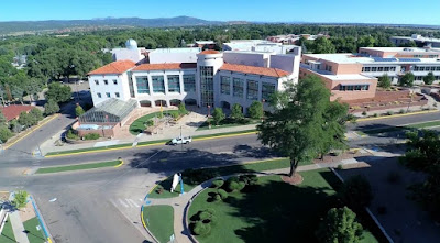 This is the aerial view of NMHU