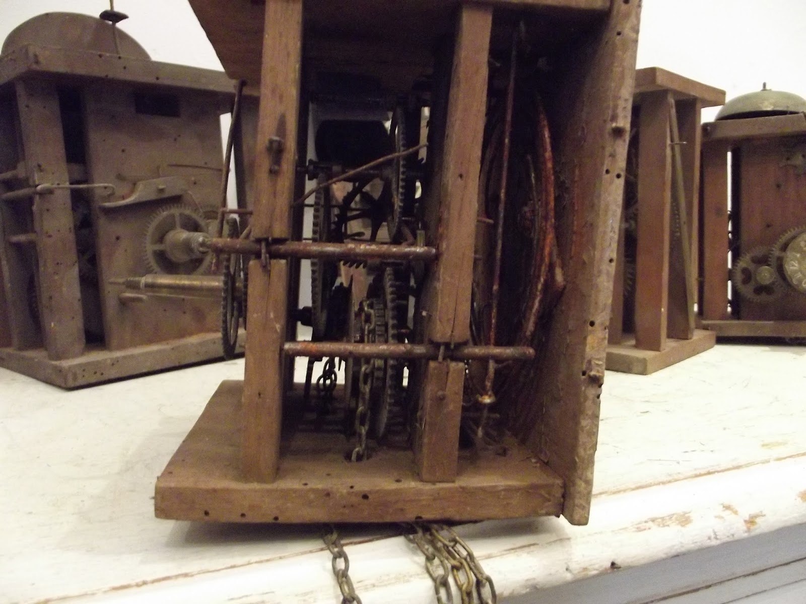 Poids De Coucou Pour Pendule Ancienne – 2 Poids 0,415 Kg Et 0,345 Kg, Après 1950