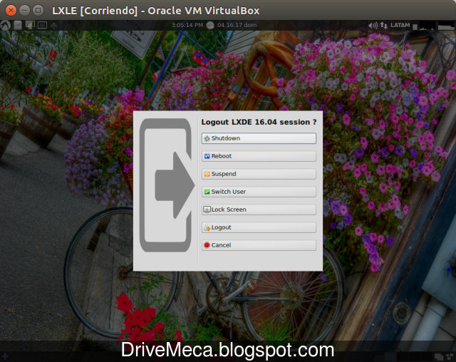 DriveMeca instalando LXLE paso a paso