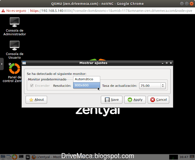 Verificamos la resolucion de video de nuestro equipo Verificamos la resolucion de video de nuestro equipo