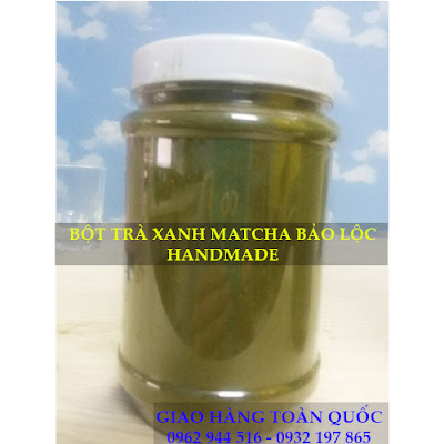 Bột trà xanh matcha Bảo Lộc – nhà làm