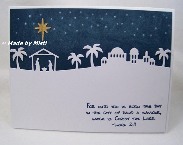A Card A Day: Merry Christmas!!