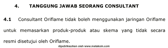 Tanggung Jawab Konsultan Oriflame tanggung-jawab-konsultan-oriflame
