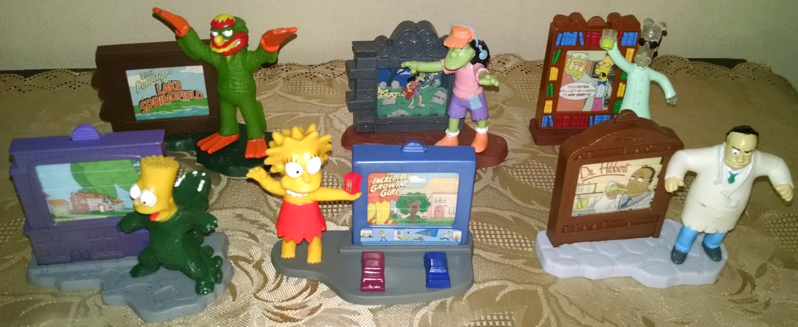Wonderful Wonderblog The Simpsons Halloween Toys From Burger King
