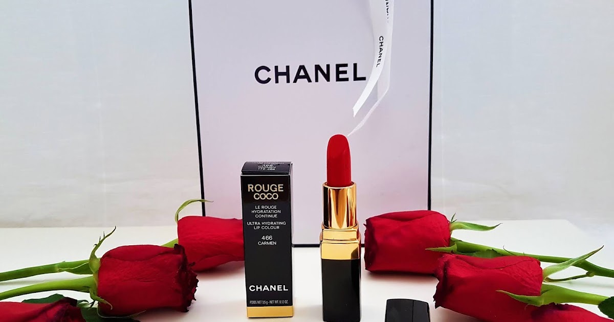 CHANEL ROUGE COCO ULTRA HYDRATING LIP COLOUR - 466 - CARMEN - THE EXCLUSIVE  BEAUTY DIARY