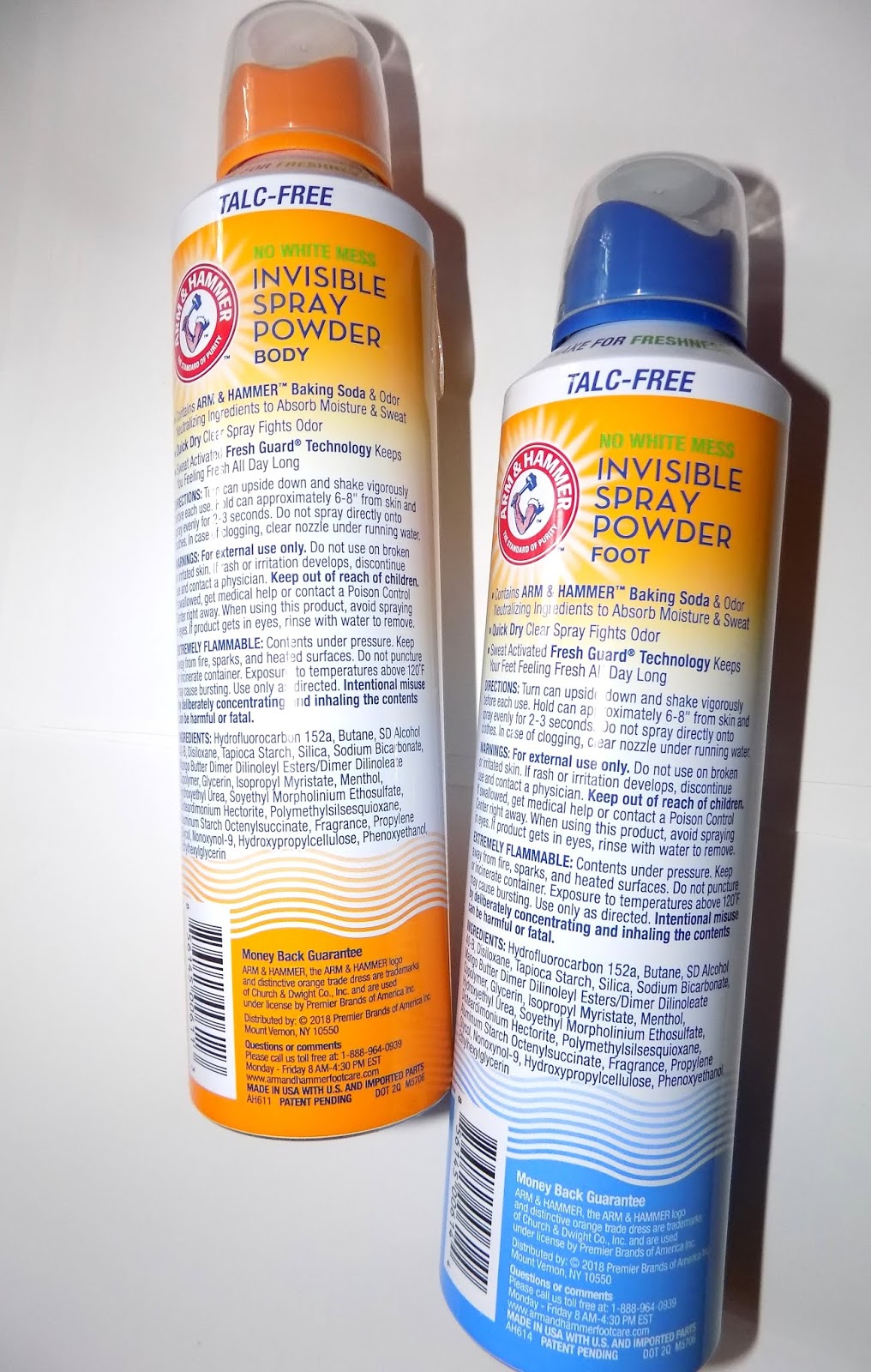 The Beauty Alchemist Arm & Hammer Invisible Spray Powders