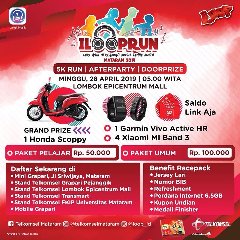 I Loop Run - Mataram • 2019 I Loop Run - Mataram • 2019