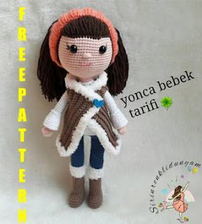 PATRON GRATIS MUÑECA AMIGURUMI 35638 PATRON GRATIS MUÑECA AMIGURUMI 35638