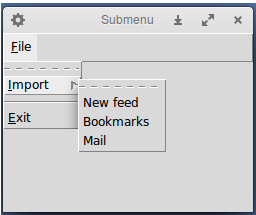 Cara membuat submenu di tkinter ~ Belajar Python