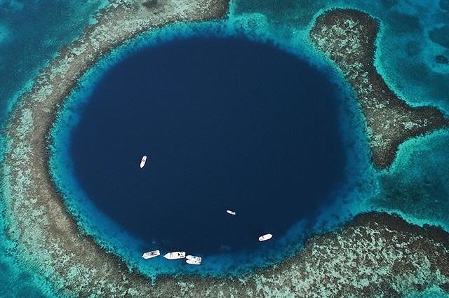 17 Real Places That Are Probably Portals To The Wizarding World - The Great Blue Hole, Belize