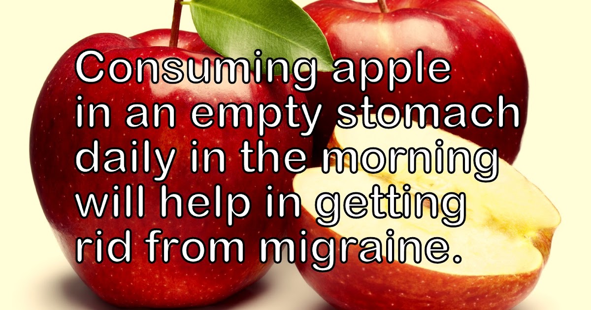 My Daily Ayurveda APPLE FOR MIGRAINE
