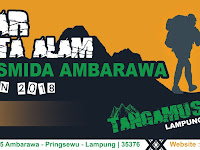 Desain Banner Diksar Pecinta Alam SMK Yasmida Ambarawa