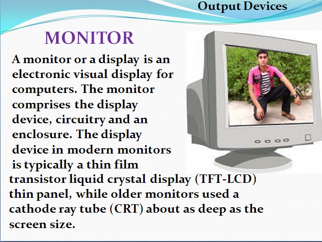 input and output devices