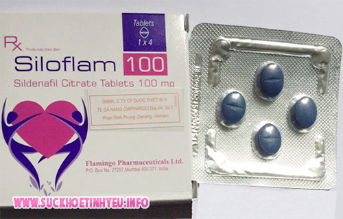 Thuốc cường dương Siloflam 100mg