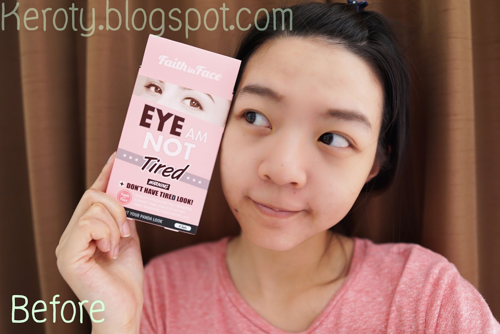 Review ขอบตาคล้ำ ไม่ต้องกังวลไป มี Faith in face Eye am not tired