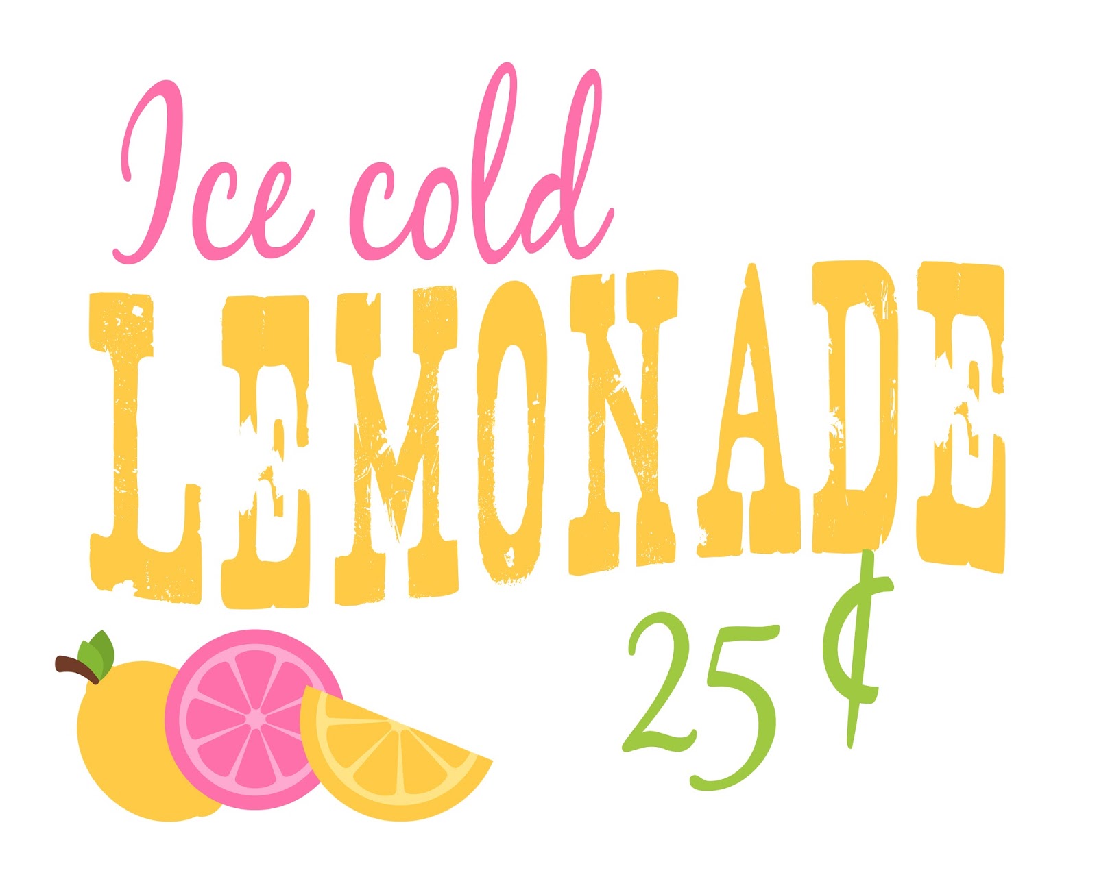 Recipes From Stephanie Lemonade Stand Printables