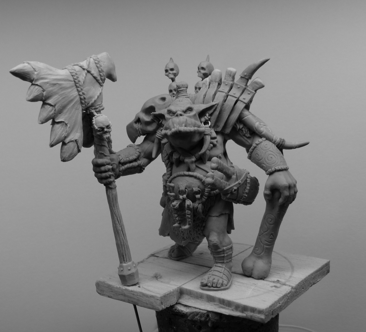 O.B.Sculptures: Tamuk the Butcher (Pegaso Models)