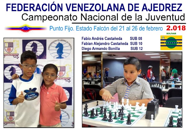 Bolivarenses compiten en el V Campeonato Nacional de ajedrez de la Juventud que se disputa en Falcón Bolivarenses compiten en el V Campeonato Nacional de ajedrez de la Juventud que se disputa en Falcón