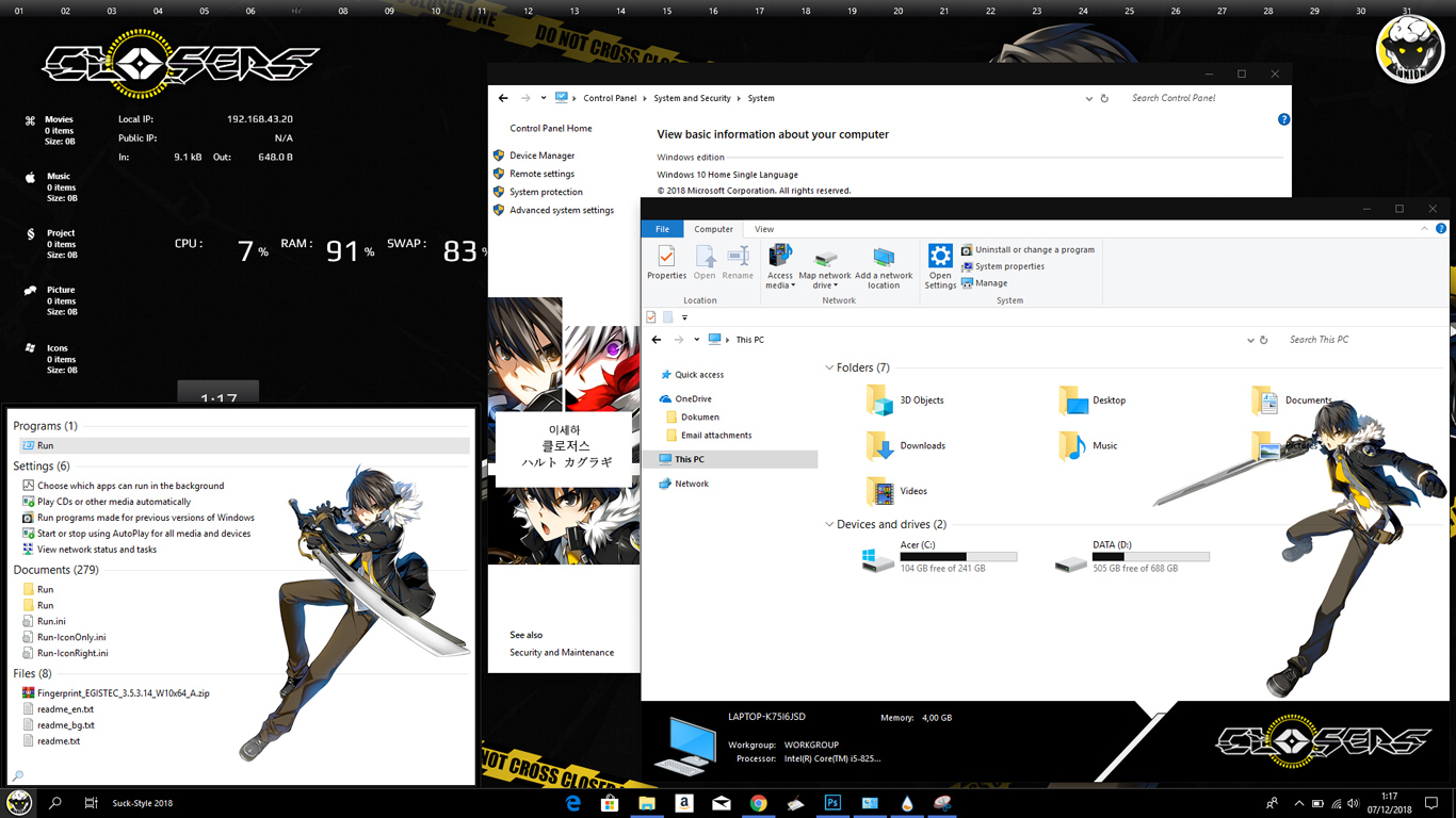 windows 10 1803 themes deviantart