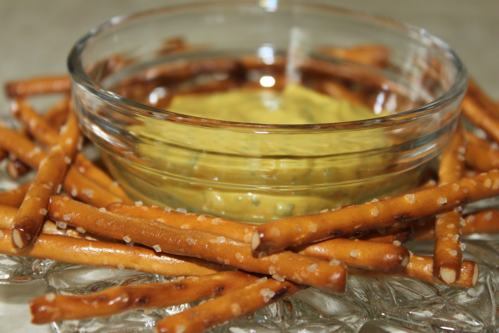 Recipes Plus More Pretzel Mustard Dip