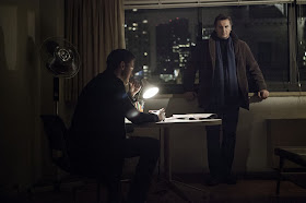 Dan Stevens and Liam Neeson in A Walk Among the Tombstones