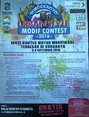 Surabaya Gelar Modif Contest 2016