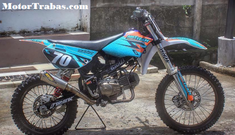 Kumpulan Modifikasi F1zr Dan Jupe Trail Gestrek - Modifikasi Motor Trabas