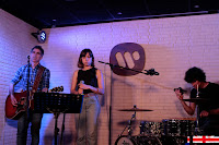 Mikel Erentxun en Warner music café Mikel Erentxun en Warner music café