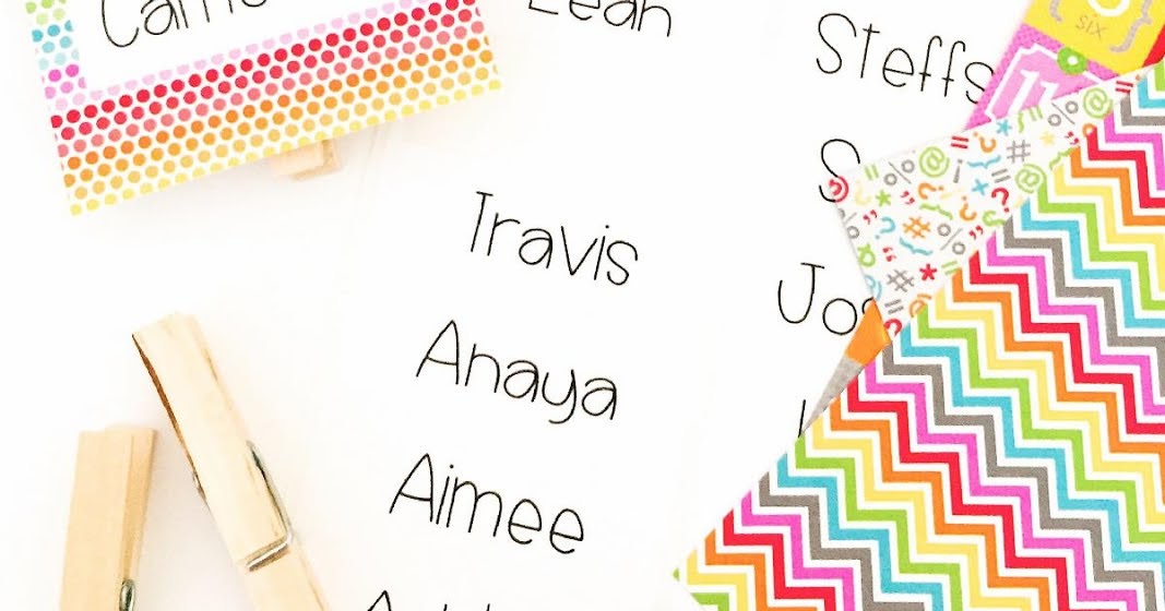 theteachyteacher Quick and Easy Labels