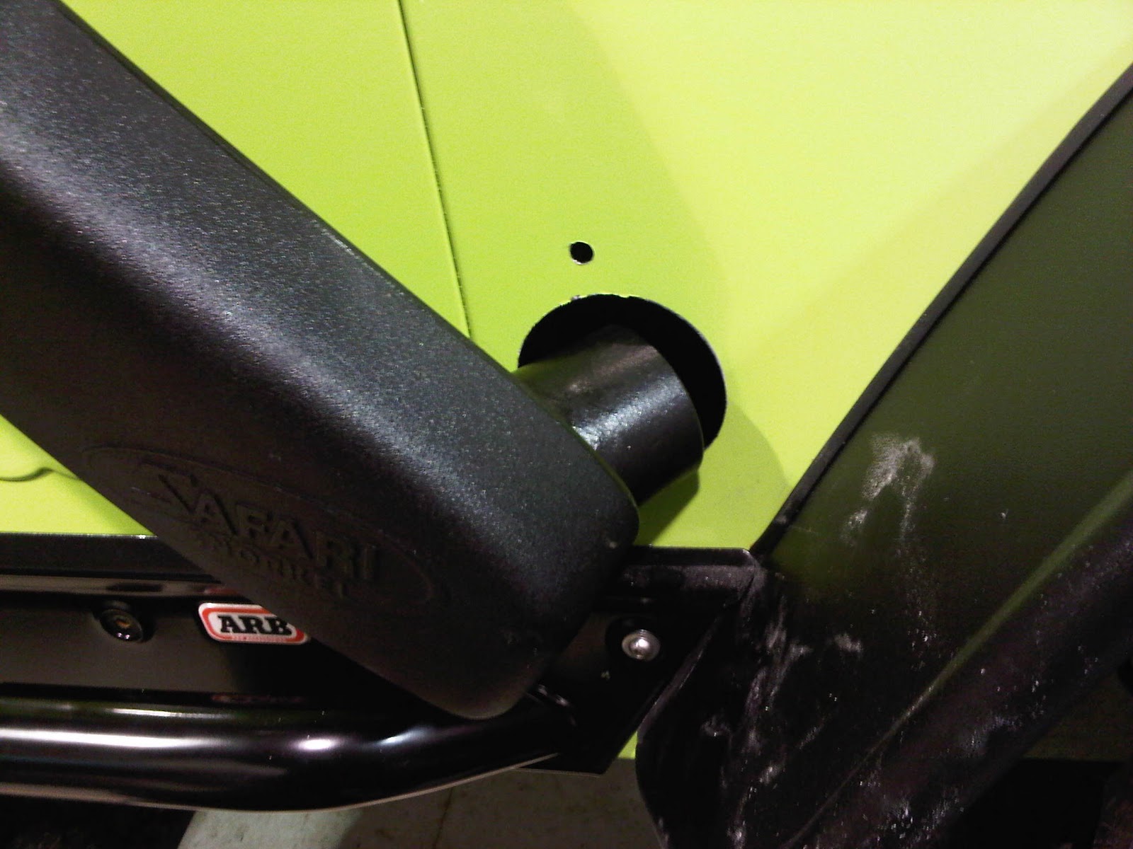 ARB and Capit Jeep TJ Off Road Project Update 9 Safari Snorkel Install