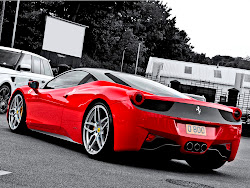 ferrari 458 italia coupe kahn paint interior tweaked exterior pearl wheels grey rear