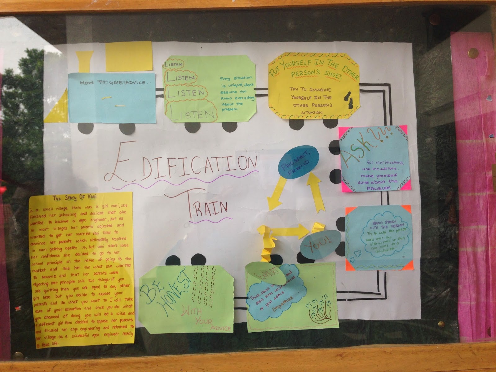 Oakridge International School, Newton Campus Inter House Display Board