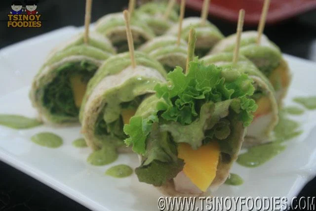 crabstick & Mango goody wraps