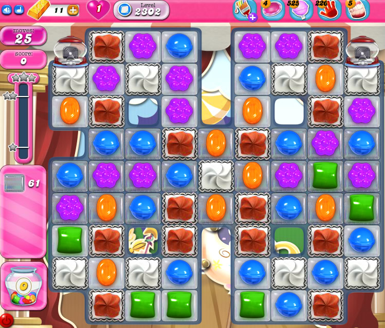 Candy Crush Saga level 2302 Candy Crush Saga level 2302