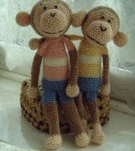 PATRON GRATIS MONOS AMIGURUMI