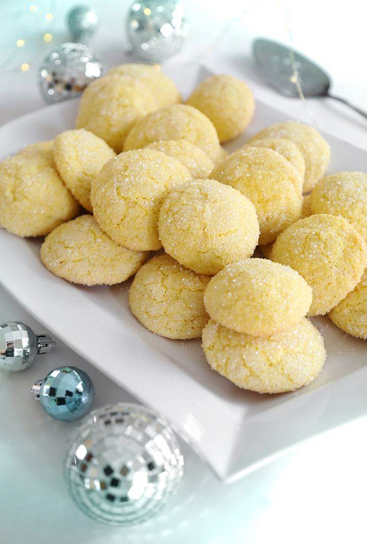 lemon sparkler cookies sprinkle