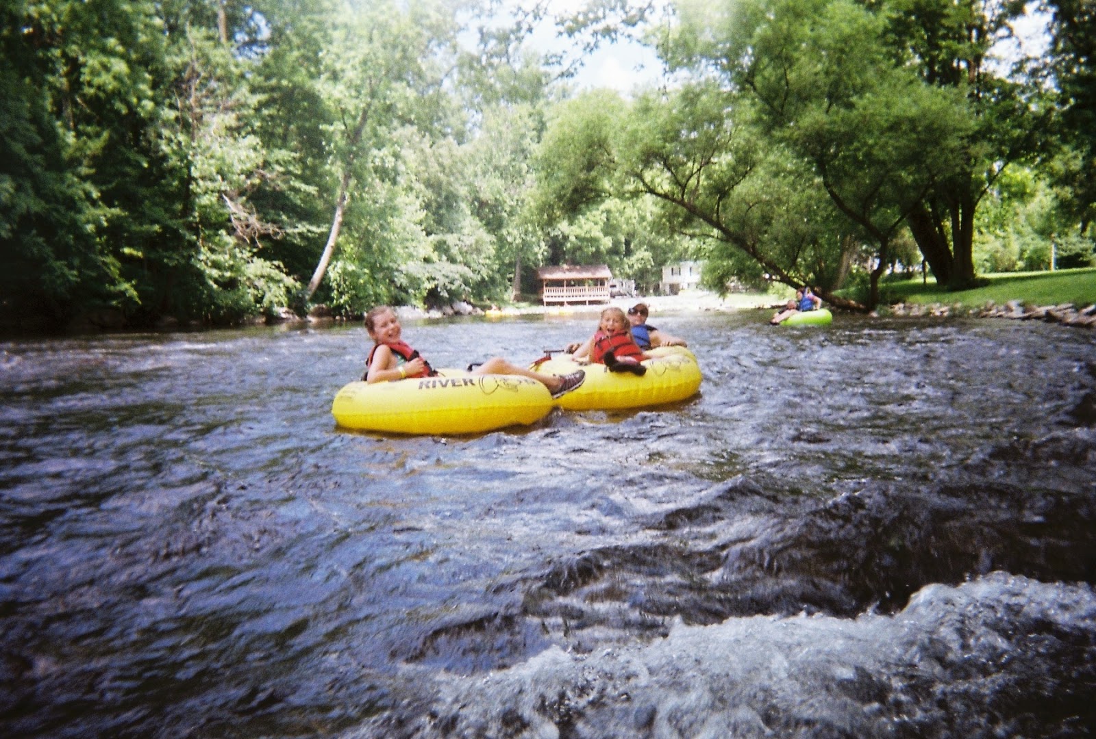 Frugal Family Travelers White Water Tubing!!