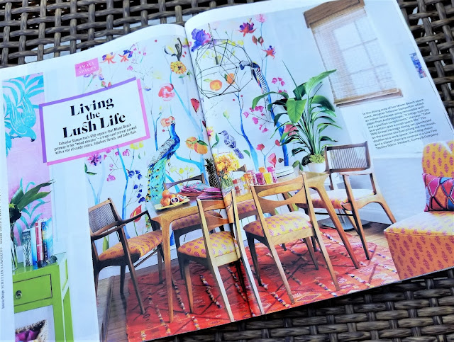 Why I can't live without these 4 interior design magazines - HB tour 1 bohohome.com @bohosusan