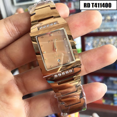 đồng hồ rado mặt vuông dây đá ceramic