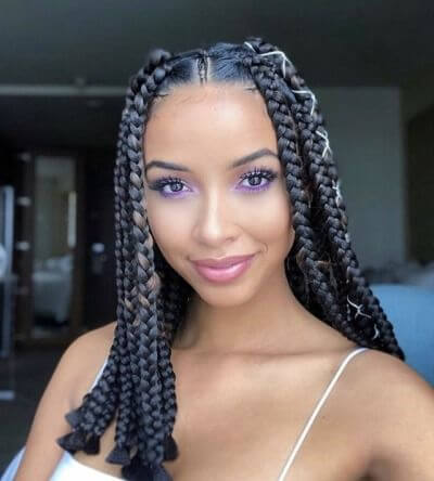 23+ Amazing Short Bob with Braids for Black Women To Copy In 2020