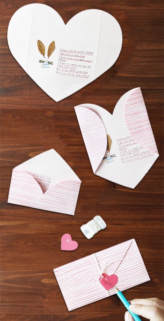 Como hacer cartas romanticas para san Valentin rapidamente y ~ Solountip.com