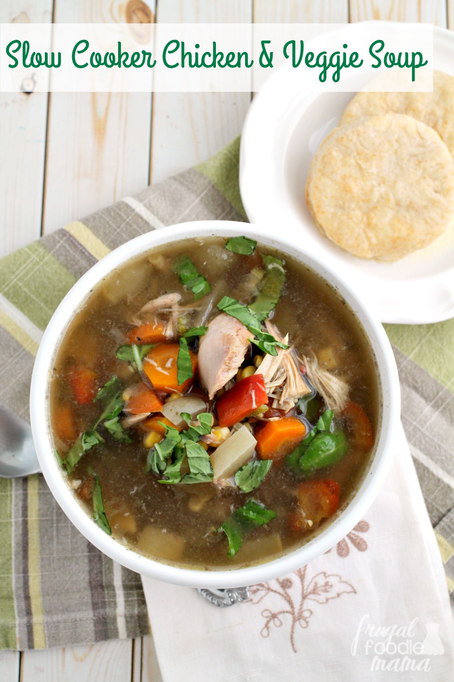Slow cooker 2024 chicken vegetable soup