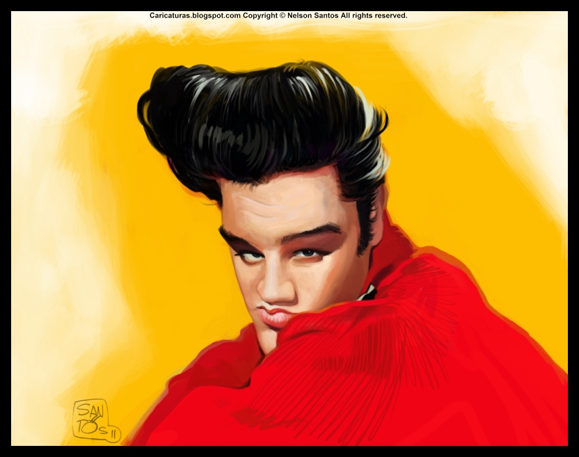 CARICATURAS: Elvis Presley