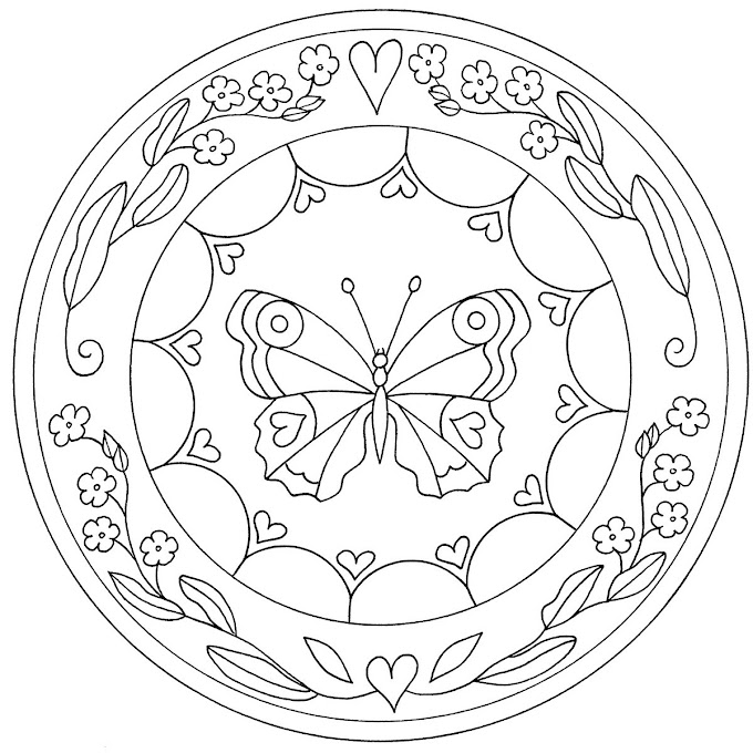 40 desenhos de mandala para colorir, pintar, imprimir! Riscos, moldes e desenhos de mandalas!