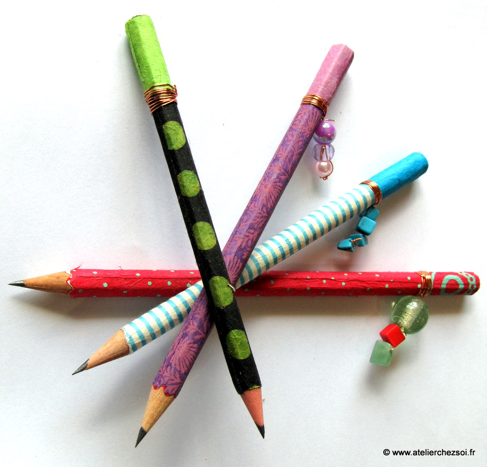 Au fil du temps... le Blog d'Hélidée [Tutoriel] créez de jolis crayons